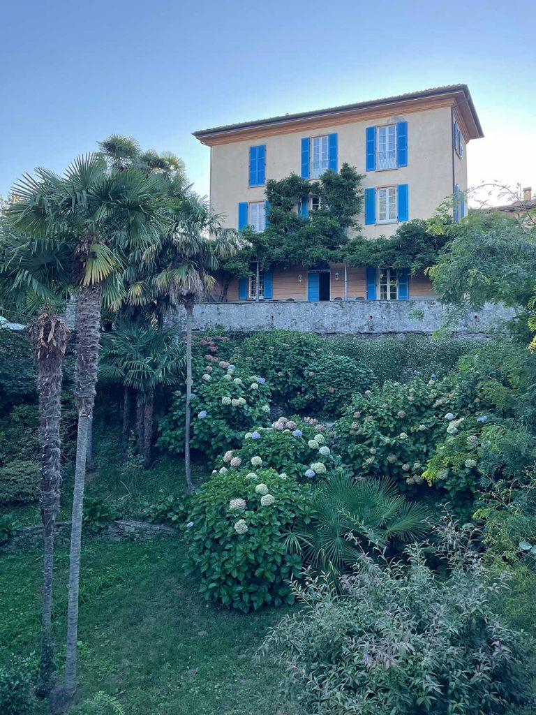 Blick auf das CASA DEGLI AMICI