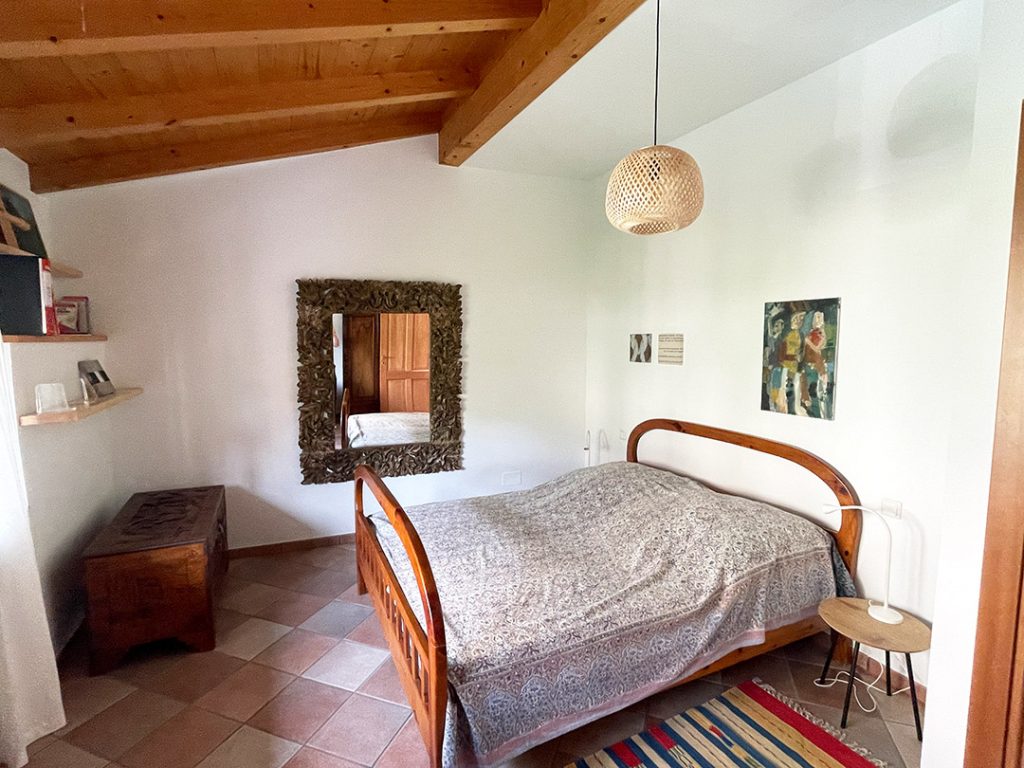 zweites Schlafzimmer mit Doppelbett